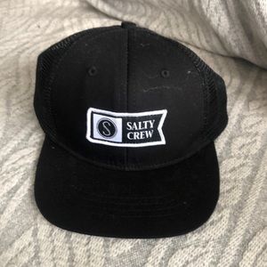 Salty crew black hat
